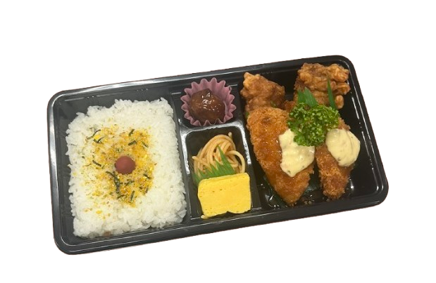 白から弁当