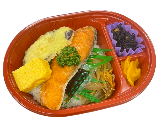 シャケ弁当